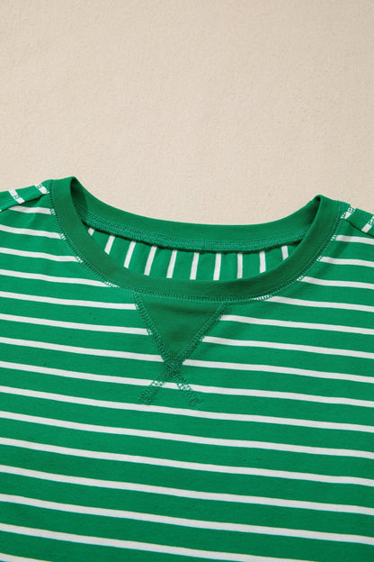 Madilynn Detail Half Sleeve Tee - Hello Beautiful BoutiqueTops & TeesThreaded Pear