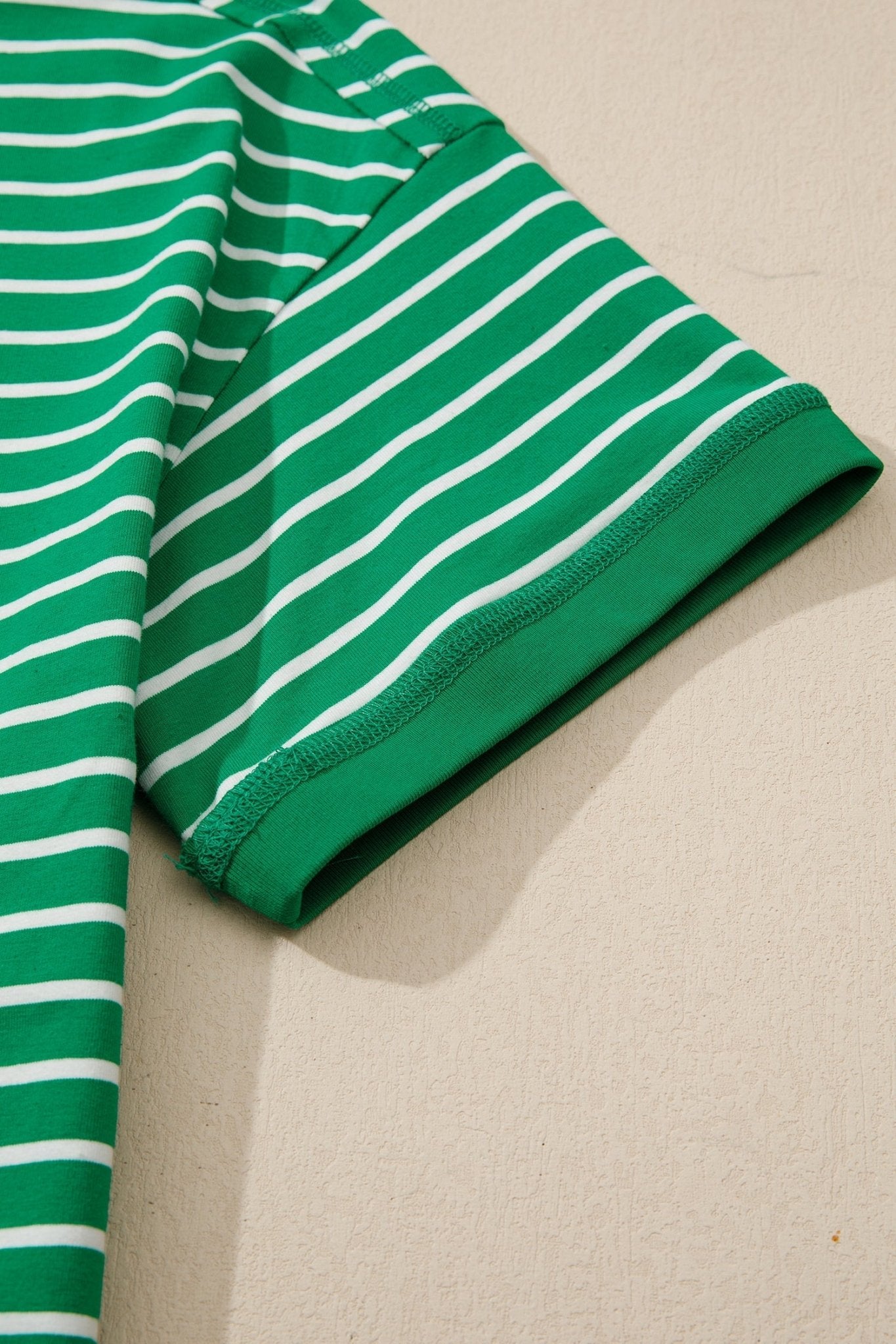 Madilynn Detail Half Sleeve Tee - Hello Beautiful BoutiqueTops & TeesThreaded Pear