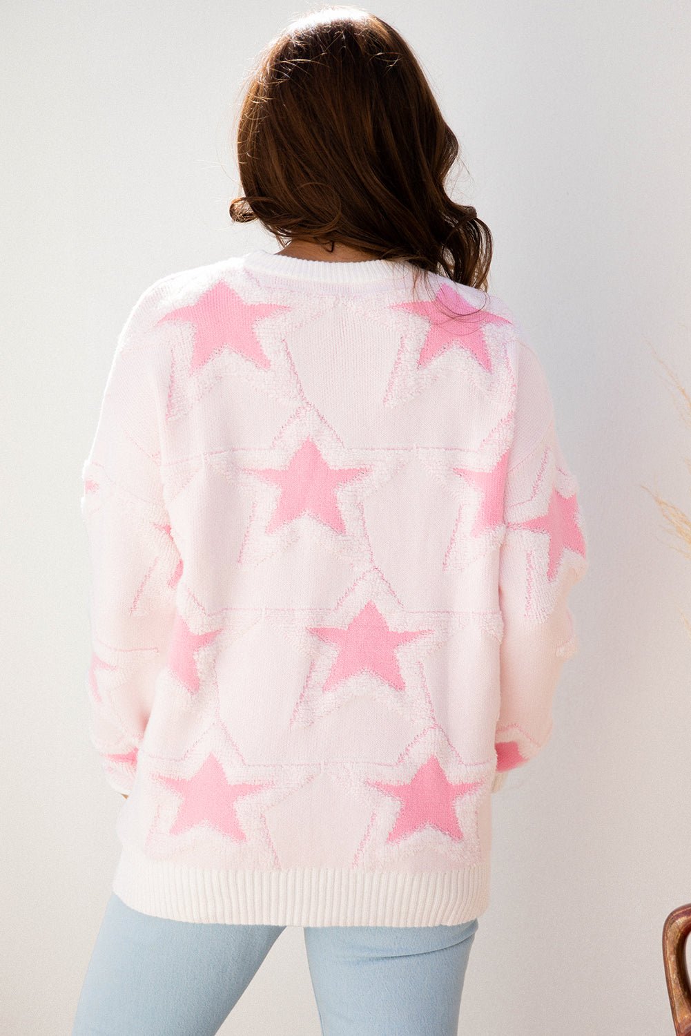 Maelle Edge Drop Shoulder Sweater - Hello Beautiful BoutiqueSweatersThreaded Pear