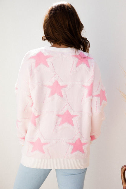 Maelle Edge Drop Shoulder Sweater - Hello Beautiful BoutiqueSweatersThreaded Pear