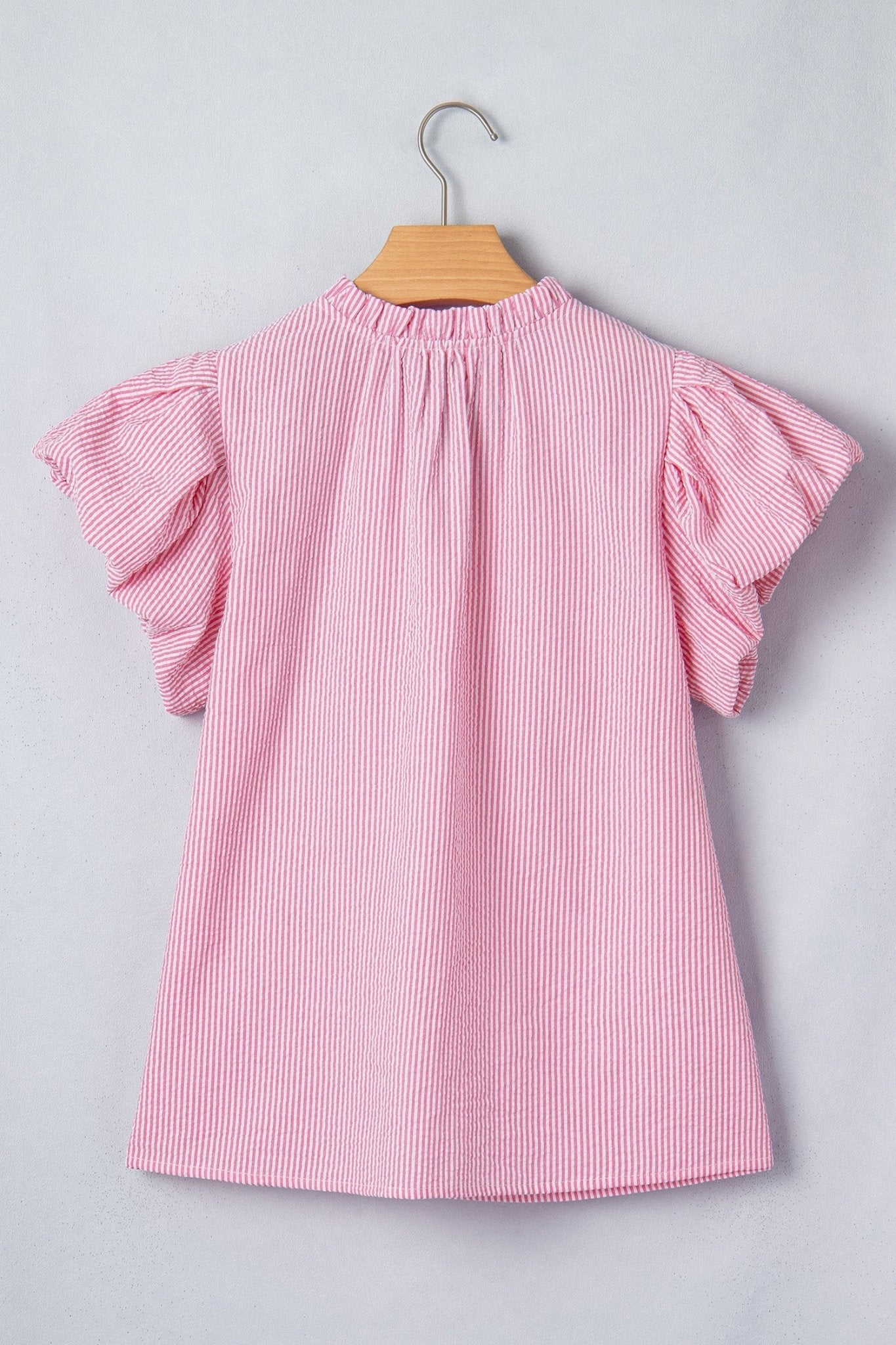 Maelynn Short Bubble Sleeve Blouse - Hello Beautiful BoutiqueBlouses & ShirtsThreaded Pear