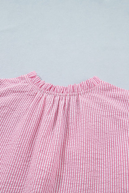 Maelynn Short Bubble Sleeve Blouse - Hello Beautiful BoutiqueBlouses & ShirtsThreaded Pear
