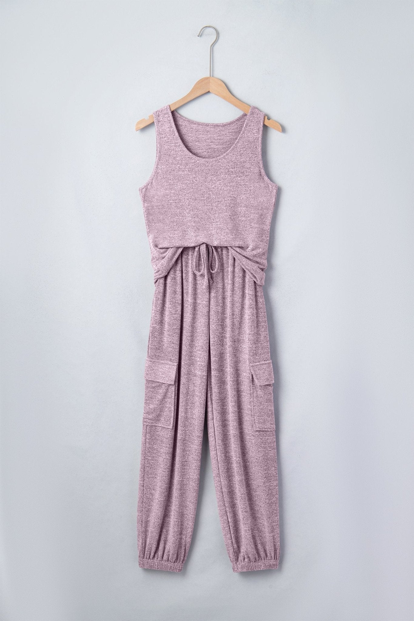 Maeve Bouquet Casual Tank Top Set - Hello Beautiful BoutiquePant SetsThreaded Pear