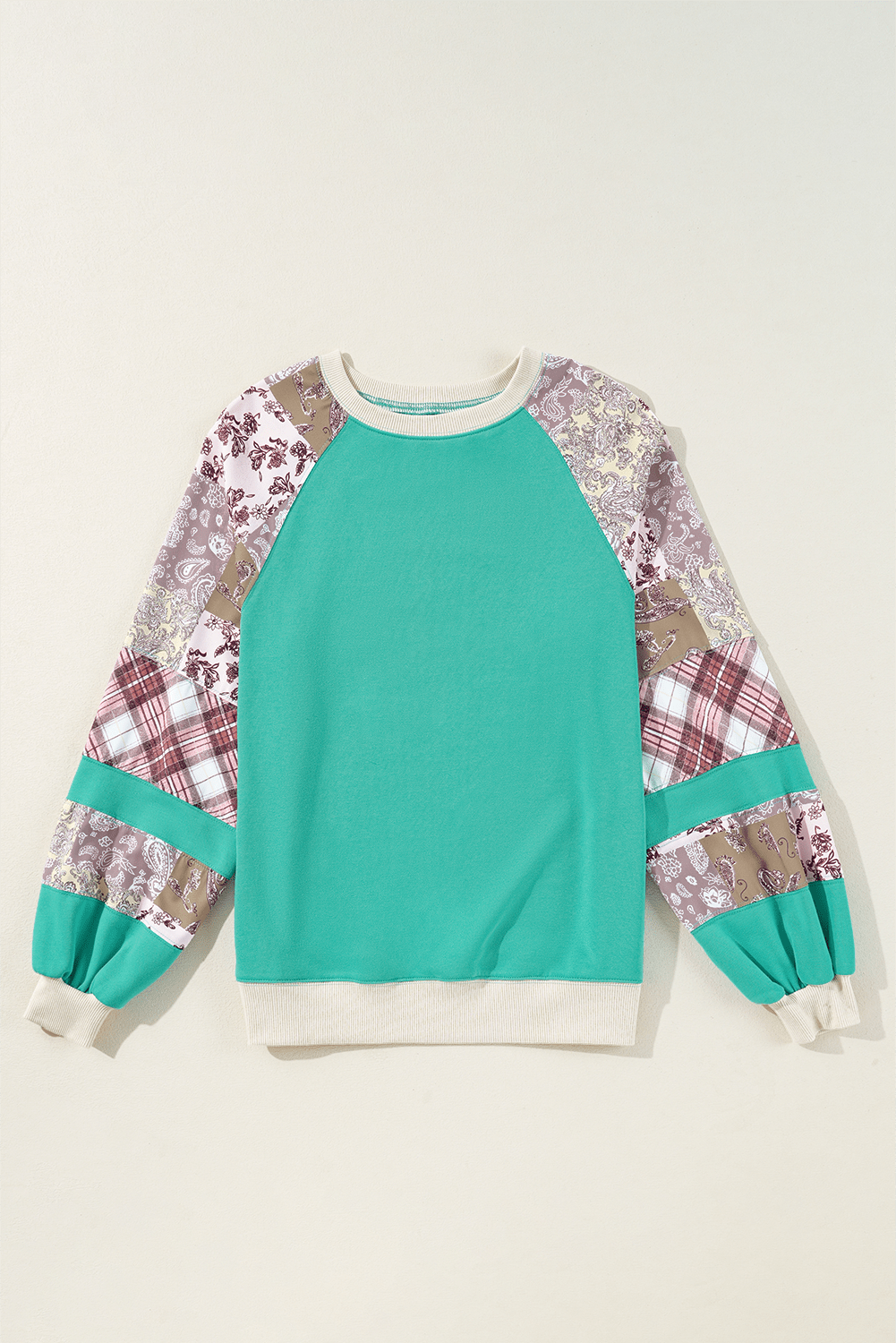 Maeve Sleeve Raglan top Long Sleeve Top - Hello Beautiful BoutiqueLong Sleeve TopsThreaded Pear