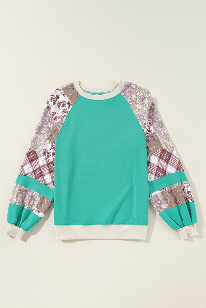 Maeve Sleeve Raglan top Long Sleeve Top - Hello Beautiful BoutiqueLong Sleeve TopsThreaded Pear