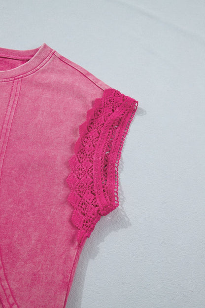 Maggie Trim Cap Sleeve Top - Hello Beautiful BoutiqueTops & TeesThreaded Pear