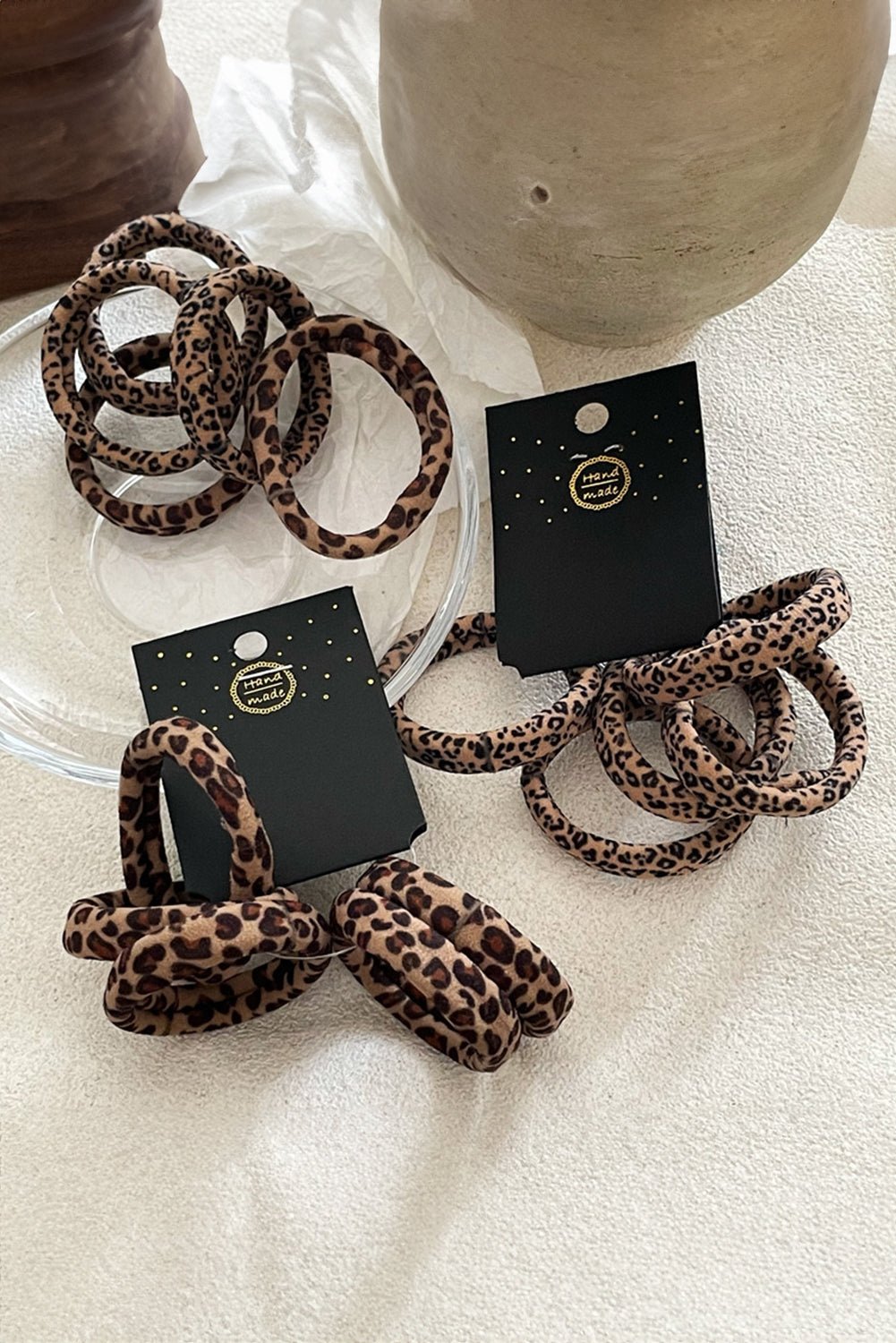 Makayla Elastic Hair Tie Set - Hello Beautiful BoutiqueHeadwearThreaded Pear