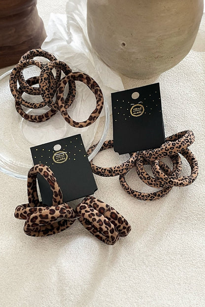 Makayla Elastic Hair Tie Set - Hello Beautiful BoutiqueHeadwearThreaded Pear
