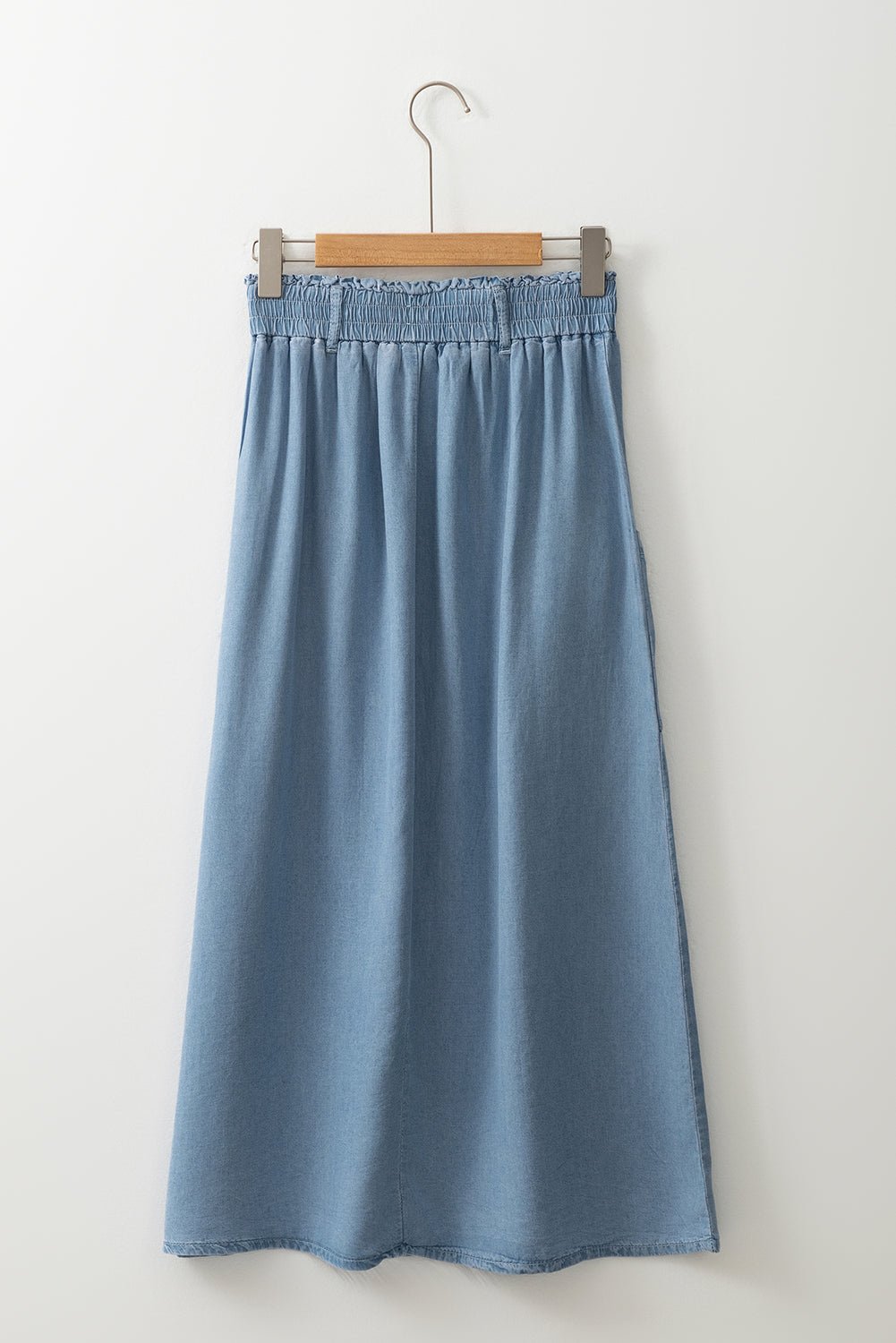 Makayla Waist Side Maxi Skirt - Hello Beautiful BoutiqueSkirts & PetticoatThreaded Pear