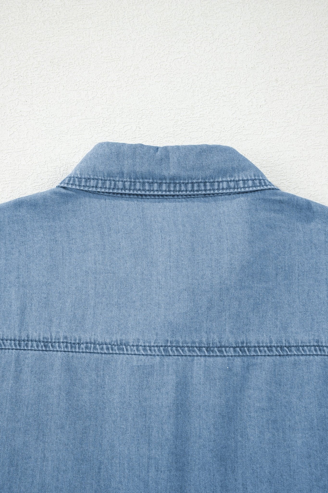 Makenna Myosotis Down Slim Shirt - Hello Beautiful BoutiqueBlouses & ShirtsThreaded Pear