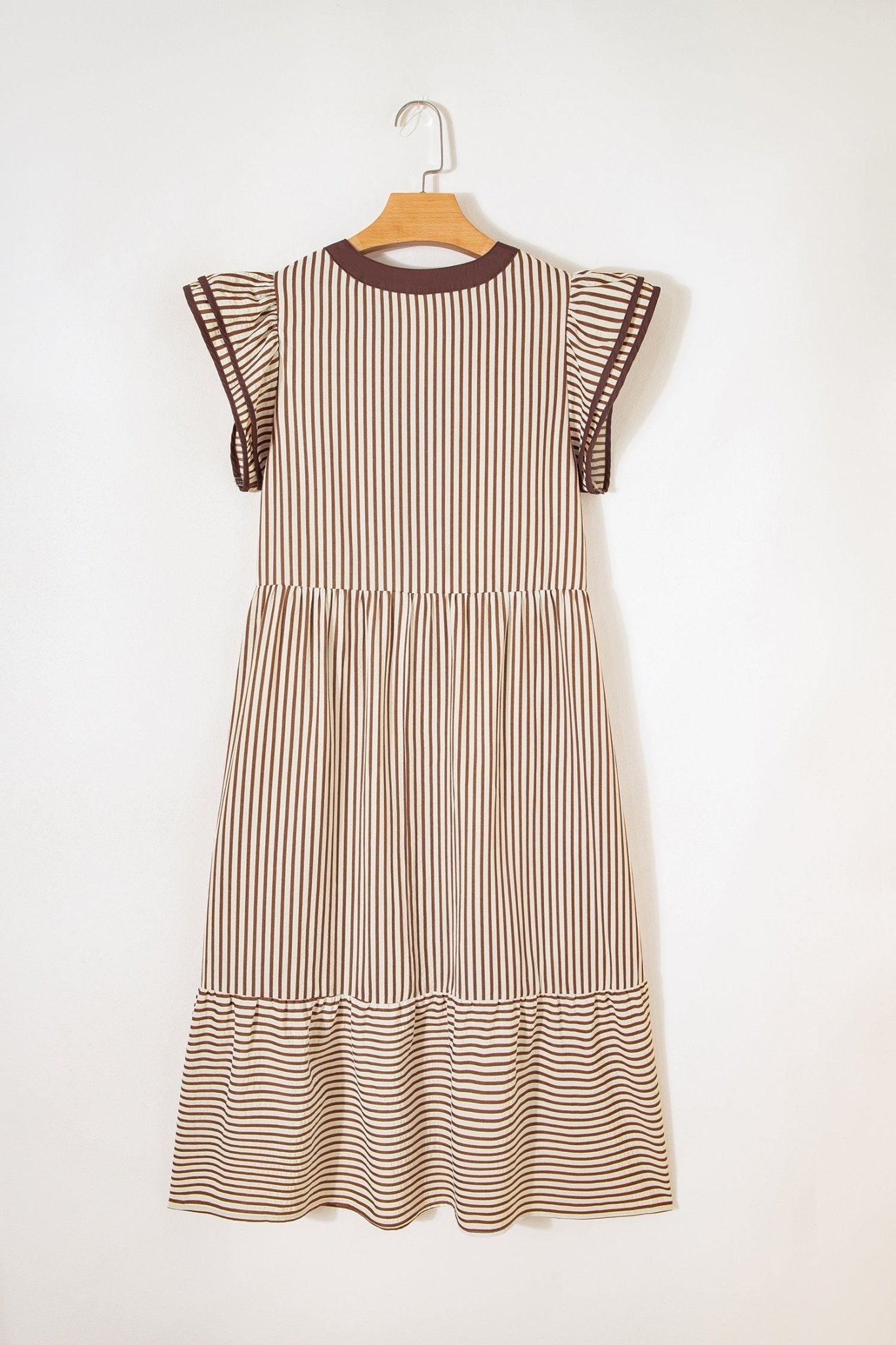 Makenzie Contrast Trim Midi Dress - Hello Beautiful BoutiqueMidi DressesThreaded Pear