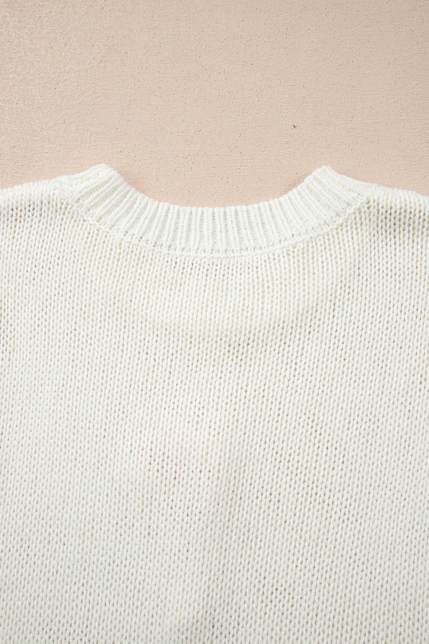Malani Bow Knot Loose Sweater - Hello Beautiful BoutiqueShort Sleeve SweatersThreaded Pear