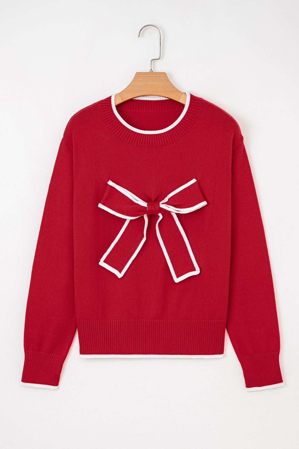 Malaysia accent Holiday Cropped Sweater - Hello Beautiful BoutiqueSweatersThreaded Pear