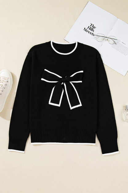 Malaysia accent Holiday Cropped Sweater - Hello Beautiful BoutiqueSweatersThreaded Pear
