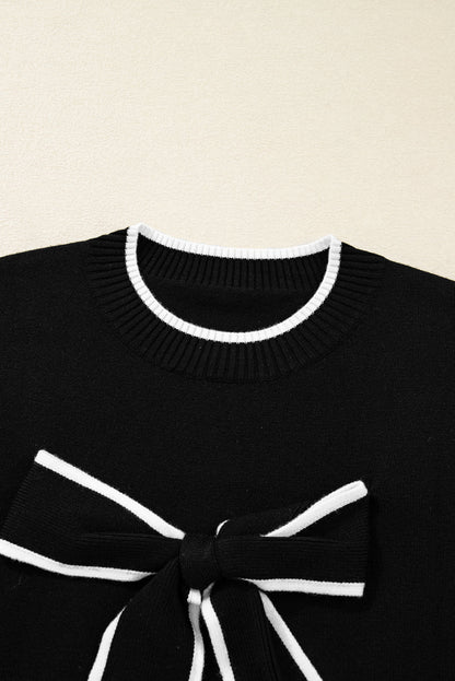 Malaysia accent Holiday Cropped Sweater - Hello Beautiful BoutiqueSweatersThreaded Pear