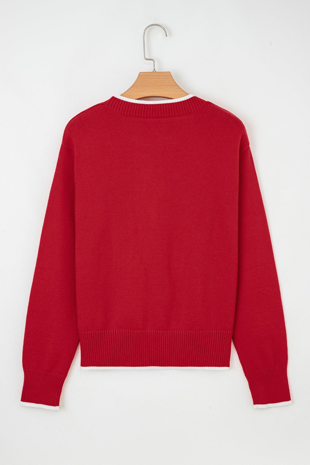 Malaysia accent Holiday Cropped Sweater - Hello Beautiful BoutiqueSweatersThreaded Pear