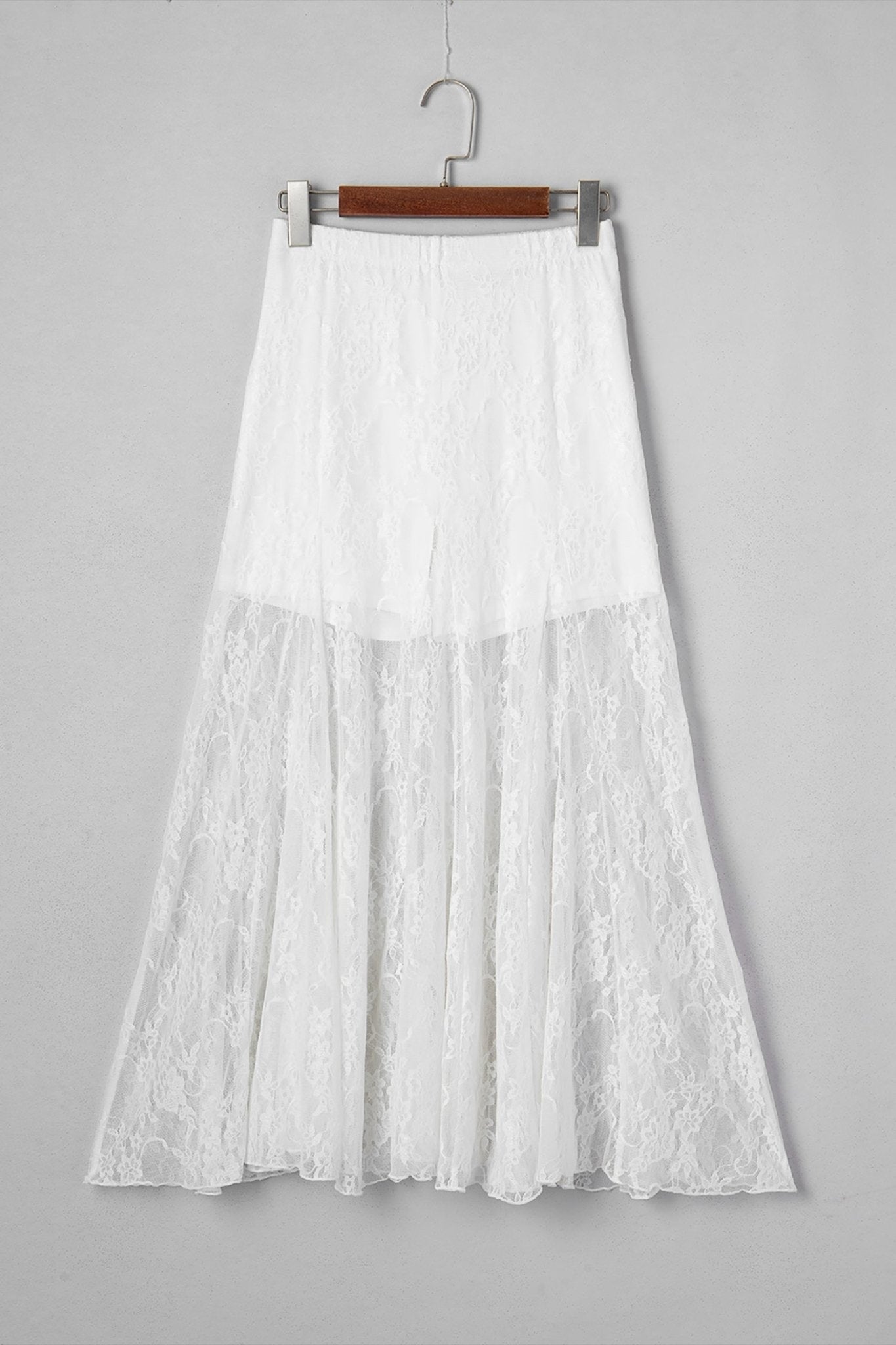 Maliyah Lace Flowy Maxi Skirt - Hello Beautiful BoutiqueSkirts & PetticoatThreaded Pear