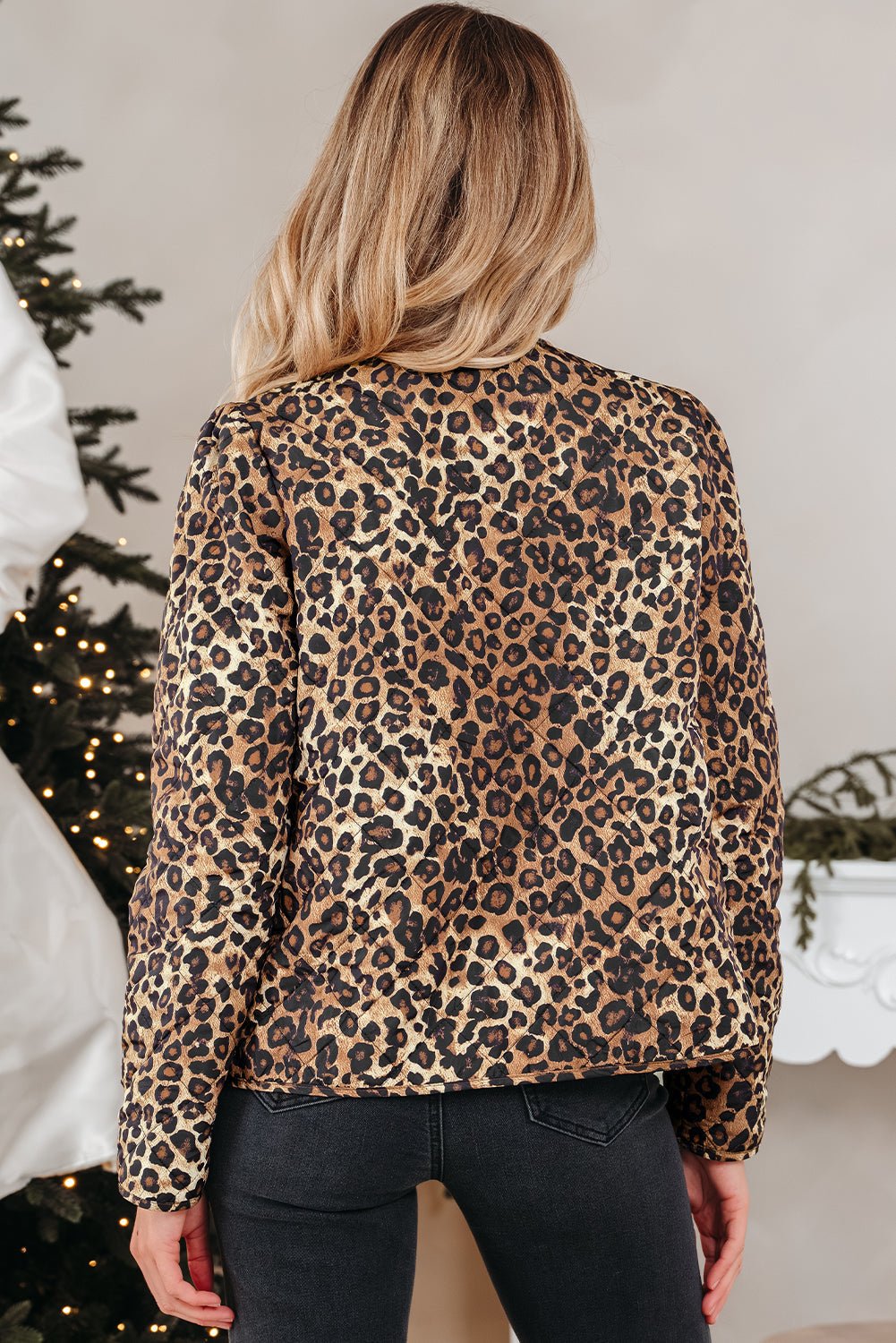 Mara Quilted Tie Front Jacket - Hello Beautiful BoutiqueJacketsThreaded Pear