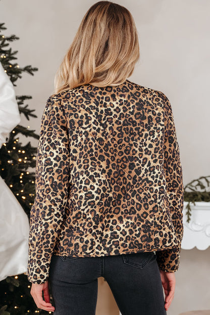 Mara Quilted Tie Front Jacket - Hello Beautiful BoutiqueJacketsThreaded Pear