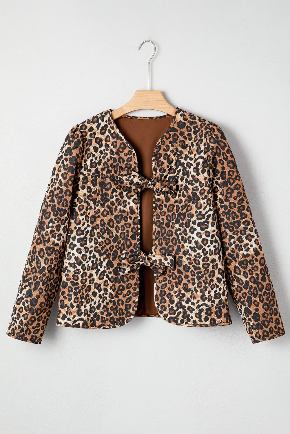 Mara Quilted Tie Front Jacket - Hello Beautiful BoutiqueJacketsThreaded Pear