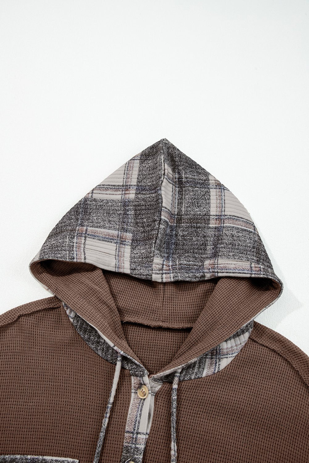Marceline Down Drawstring Hooded Shacket - Hello Beautiful Boutique15% OFFThreaded Pear