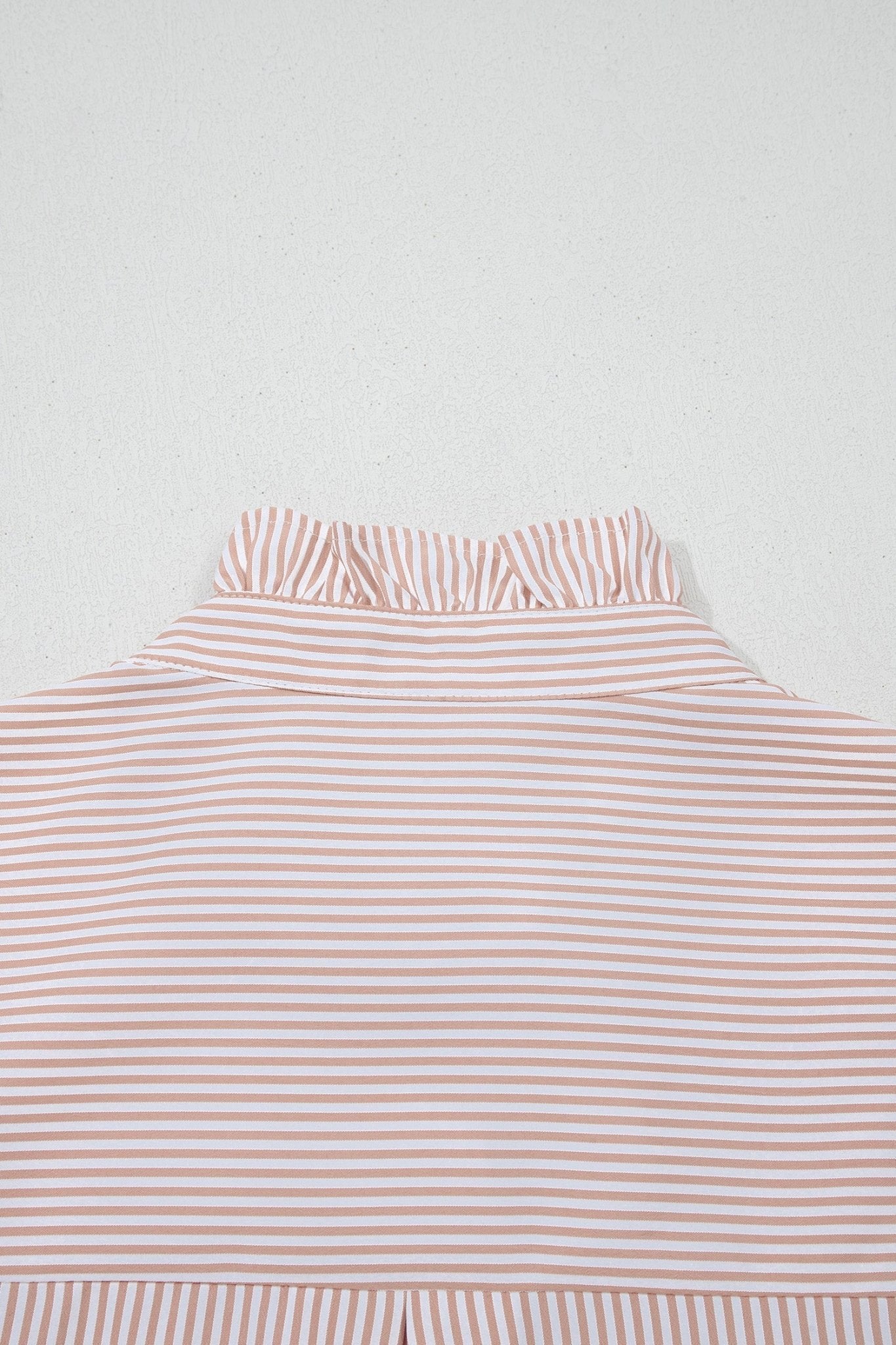 Maren Frilled Collar Down Shirt - Hello Beautiful BoutiqueBlouses & ShirtsThreaded Pear