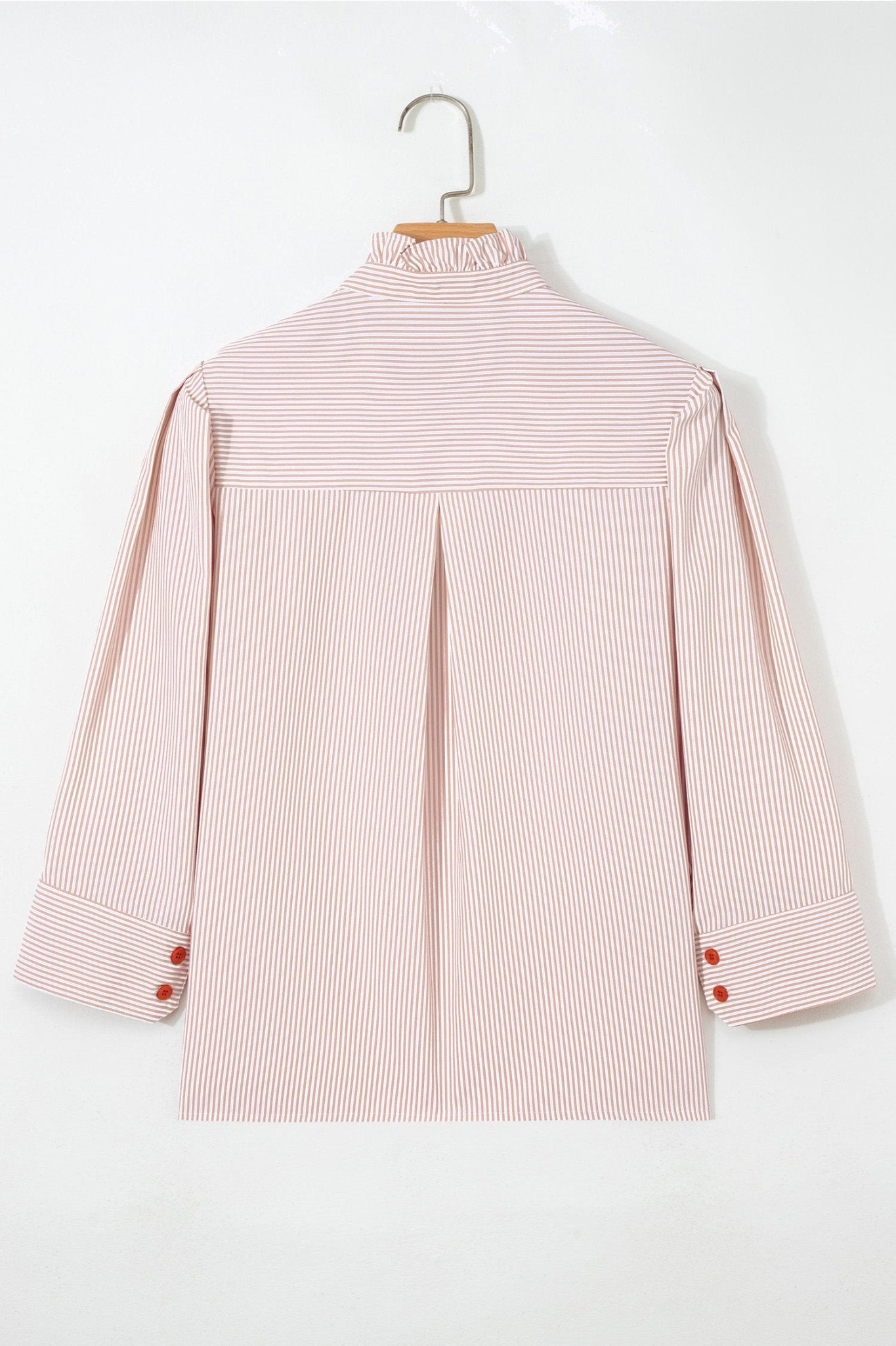 Maren Frilled Collar Down Shirt - Hello Beautiful BoutiqueBlouses & ShirtsThreaded Pear