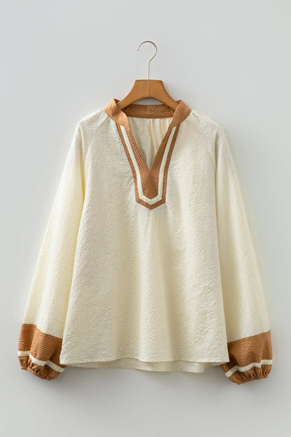 Maren Long Sleeve Blouse Long Sleeve Top - Hello Beautiful BoutiqueBlouses & ShirtsThreaded Pear