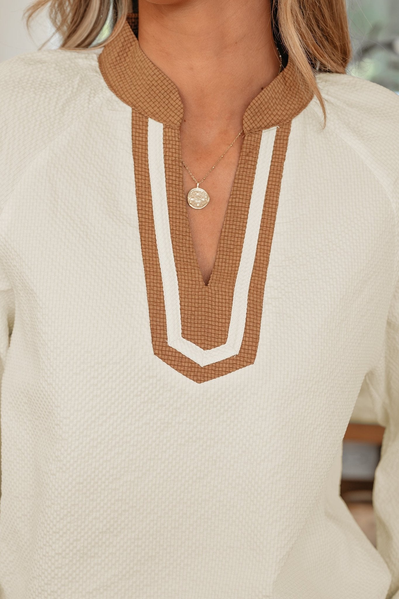 Maren Long Sleeve Blouse Long Sleeve Top - Hello Beautiful BoutiqueBlouses & ShirtsThreaded Pear