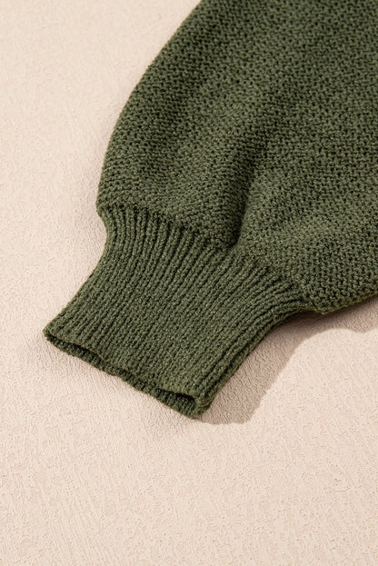 Maren Raglan Sleeve Pullover Sweater - Hello Beautiful BoutiqueSweatersThreaded Pear