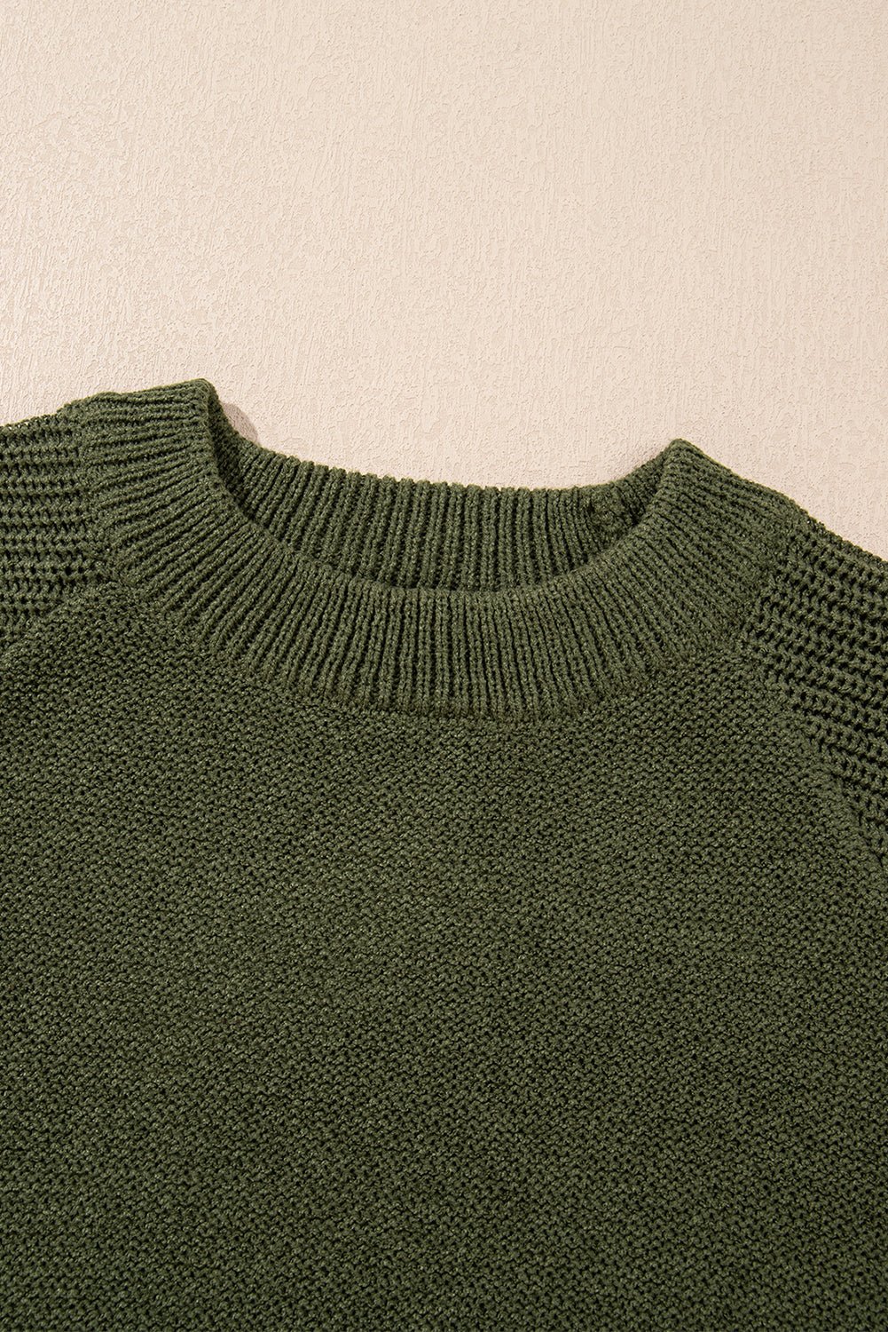Maren Raglan Sleeve Pullover Sweater - Hello Beautiful BoutiqueSweatersThreaded Pear