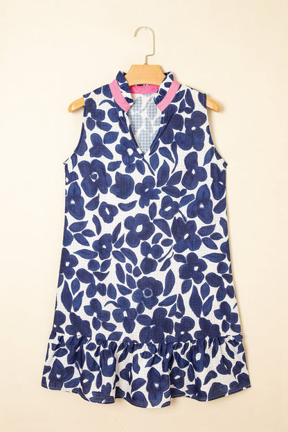 Margaret Colorblock Notched Mini Dress - Hello Beautiful BoutiqueMini DressesThreaded Pear