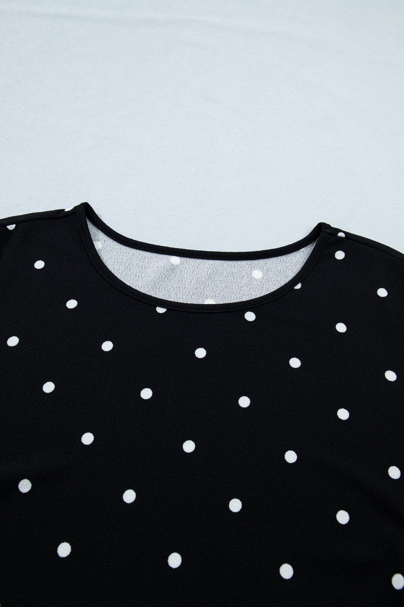 Margaret Dotted Casual PLUS Top - Hello Beautiful BoutiquePlus Size Tops & TeesThreaded Pear