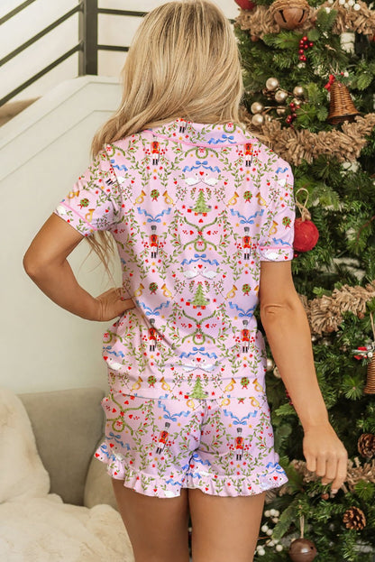 Margaret Short 2pcs Pajama Set - Hello Beautiful BoutiqueSleepwearThreaded Pear