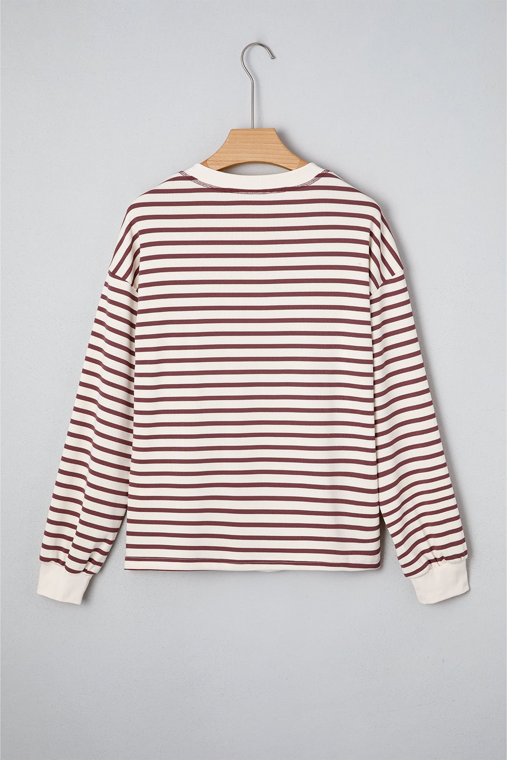 Margaret Sleeve Henley top Long Sleeve Top - Hello Beautiful BoutiqueLong Sleeve TopsThreaded Pear