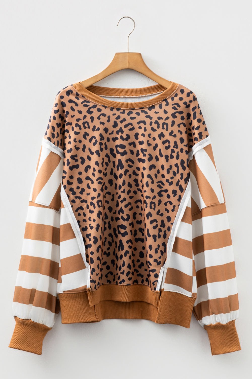 Margot Casual Sweatshirt with Slits - Hello Beautiful BoutiqueSweatshirts & HoodiesThreaded Pear