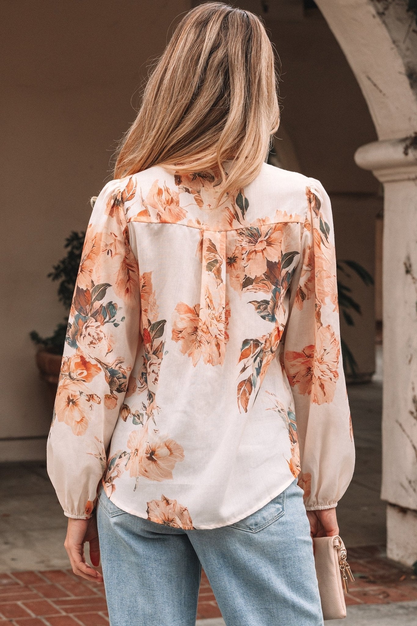 Margot Puff Sleeve Lightweight Shirt - Hello Beautiful BoutiqueBlouses & ShirtsThreaded Pear