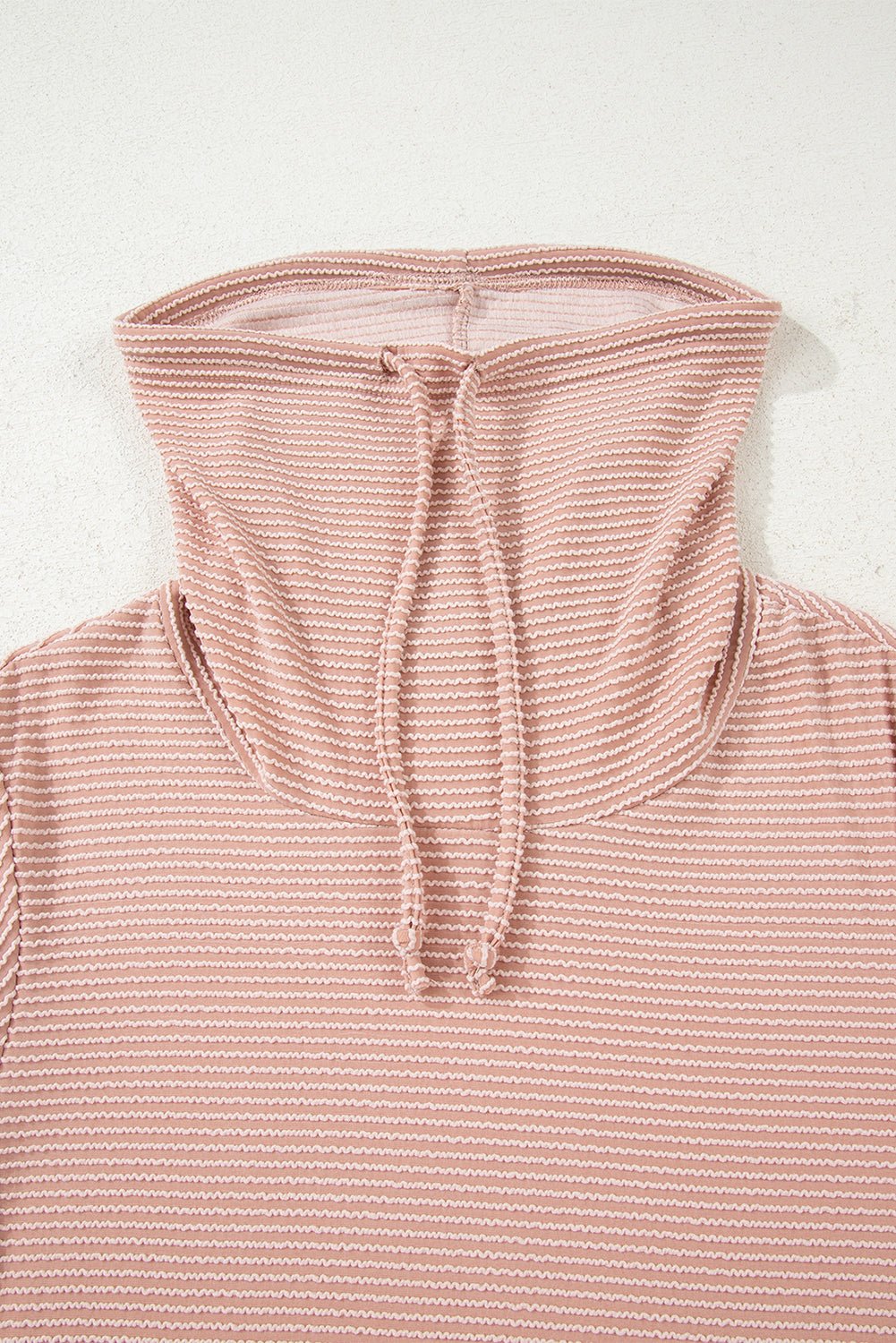 Mariam Drawstring Cowl Knit Top - Hello Beautiful BoutiqueLong Sleeve TopsThreaded Pear