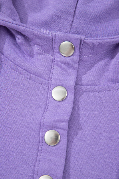 Mariam Short Sleeve Kangaroo Hoodie - Hello Beautiful BoutiqueSweatshirts & HoodiesThreaded Pear