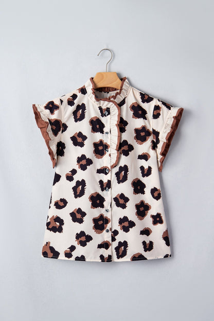 Mariana Ruffle Sleeve Summer Blouse - Hello Beautiful BoutiqueBlouses & ShirtsThreaded Pear