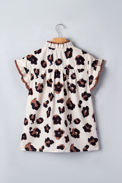 Mariana Ruffle Sleeve Summer Blouse - Hello Beautiful BoutiqueBlouses & ShirtsThreaded Pear