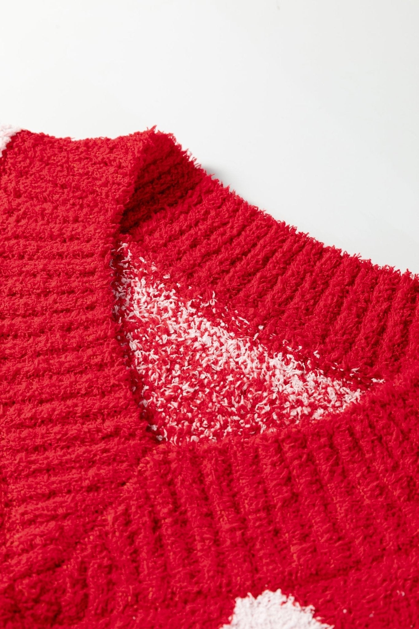 Marianna Checkered Knit Loose Sweater - Hello Beautiful BoutiqueSweatersThreaded Pear