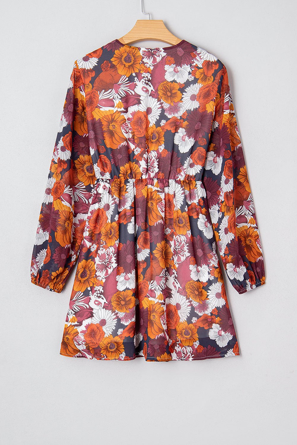 Marianna Sleeve Flowy Mini Dress - Hello Beautiful BoutiqueFloral DressesThreaded Pear