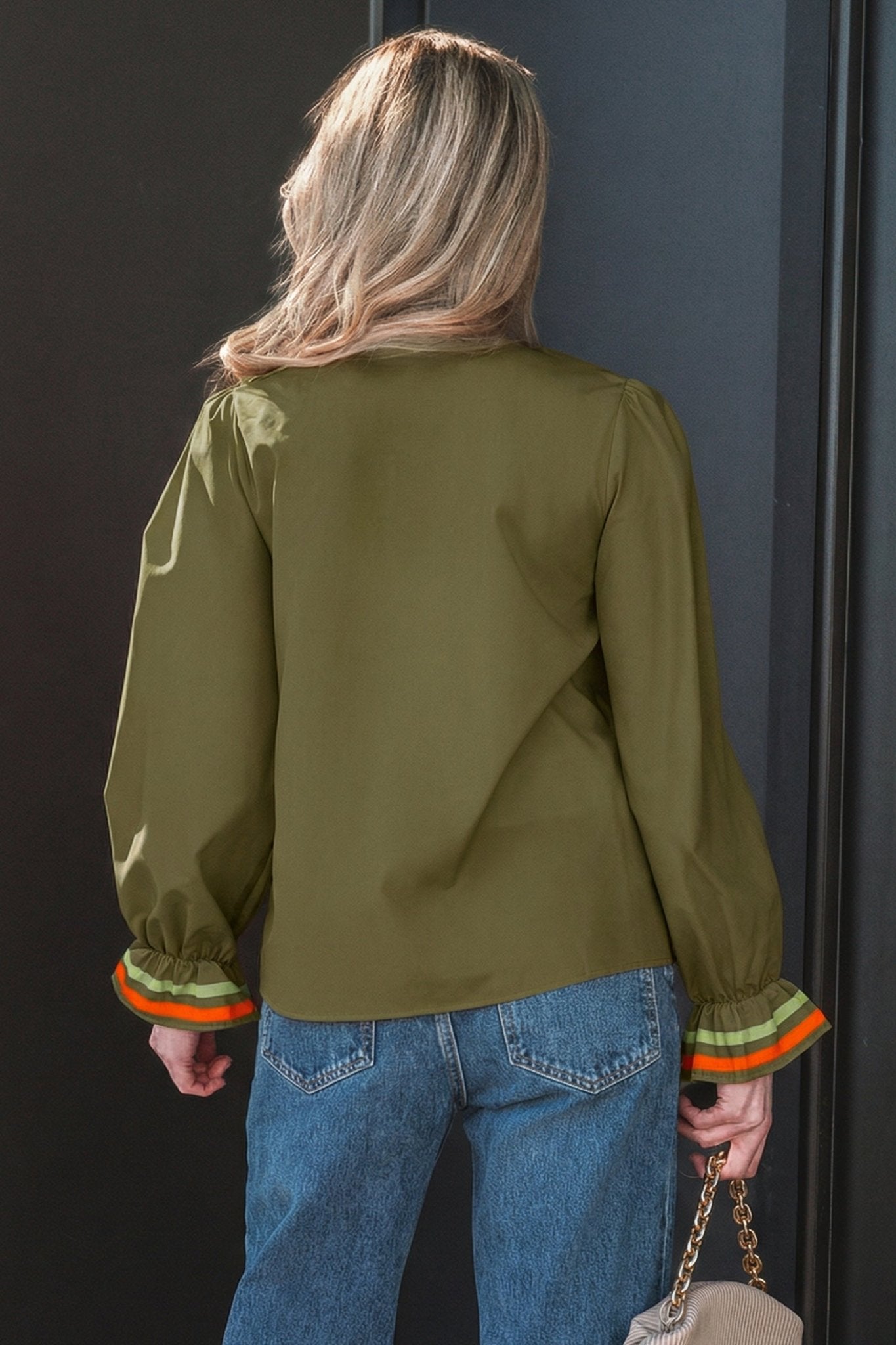 Marie Long Sleeve Blouse Long Sleeve Top - Hello Beautiful BoutiqueBlouses & ShirtsThreaded Pear