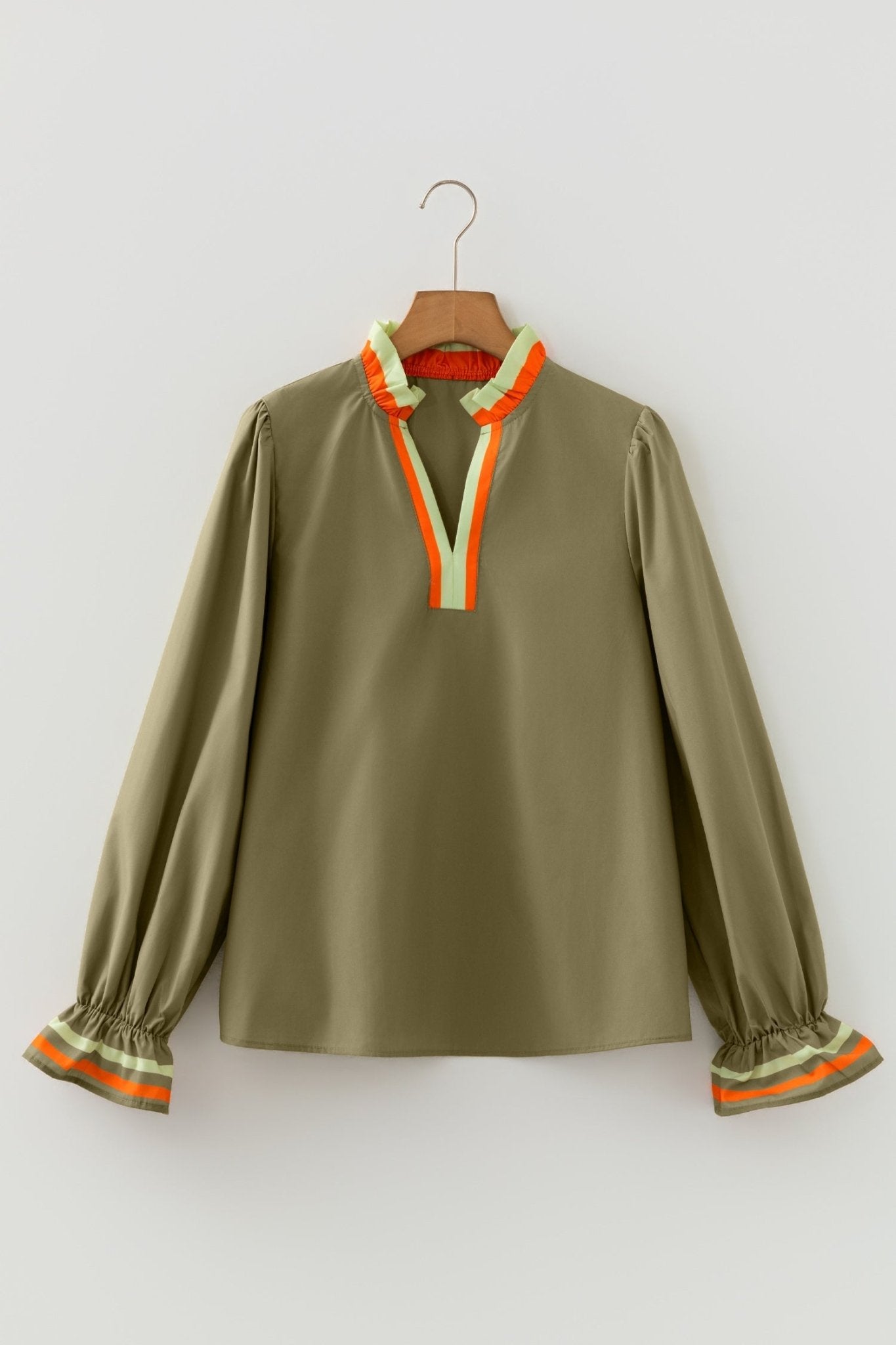Marie Long Sleeve Blouse Long Sleeve Top - Hello Beautiful BoutiqueBlouses & ShirtsThreaded Pear