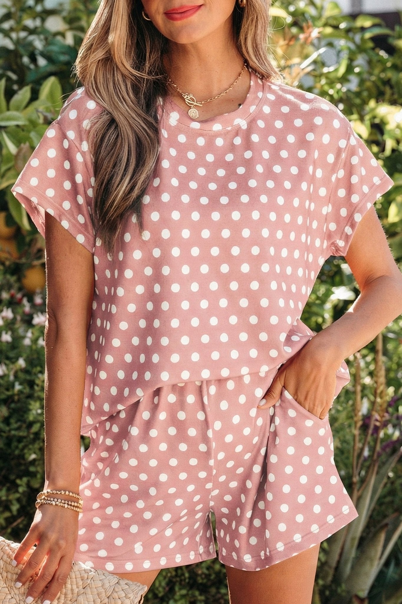 Marigold Dot Short Set - Hello Beautiful BoutiqueShort SetsThreaded Pear
