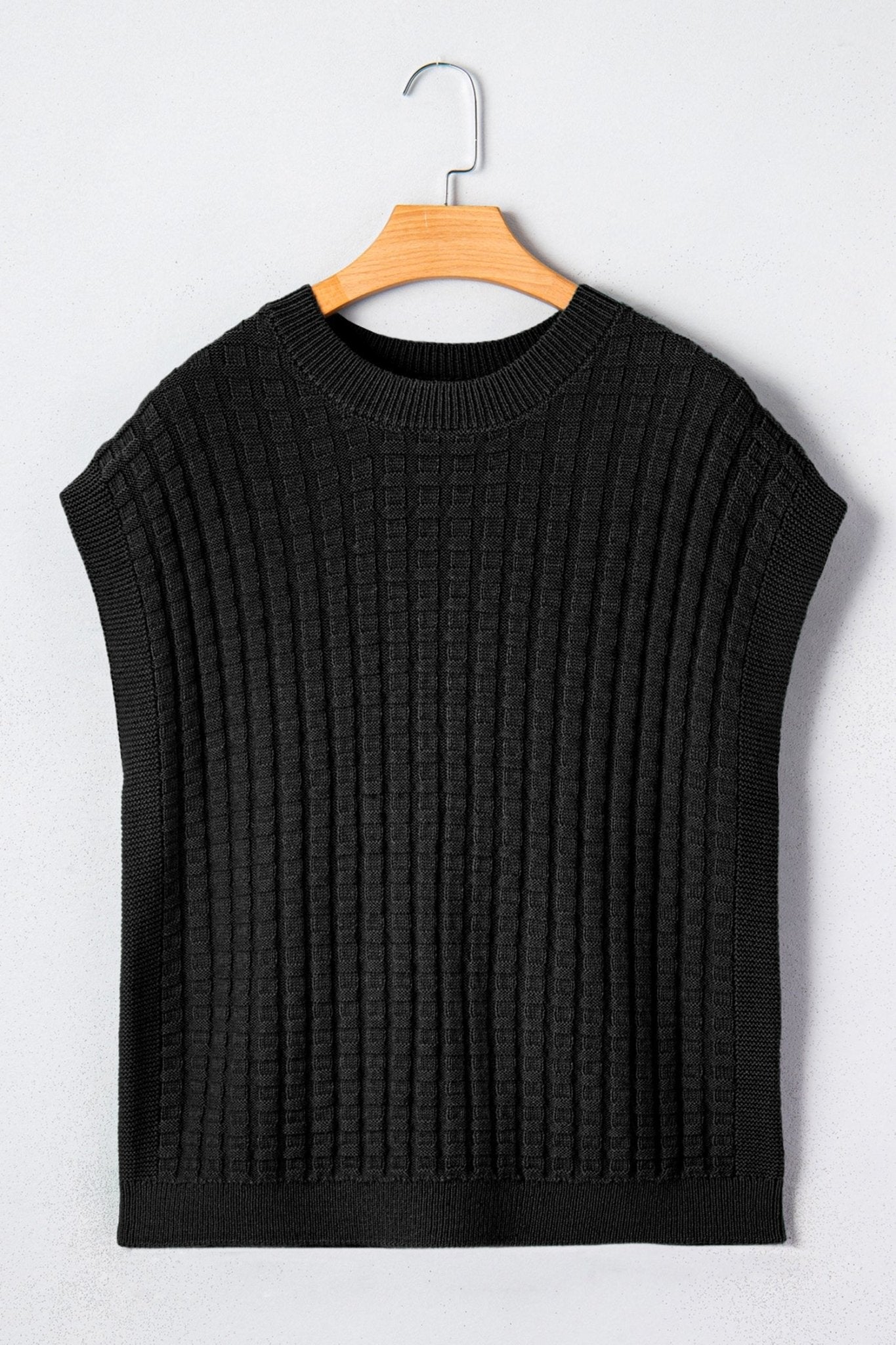 Marina Textured Short Sleeve Sweater - Hello Beautiful BoutiqueShort Sleeve SweatersThreaded Pear