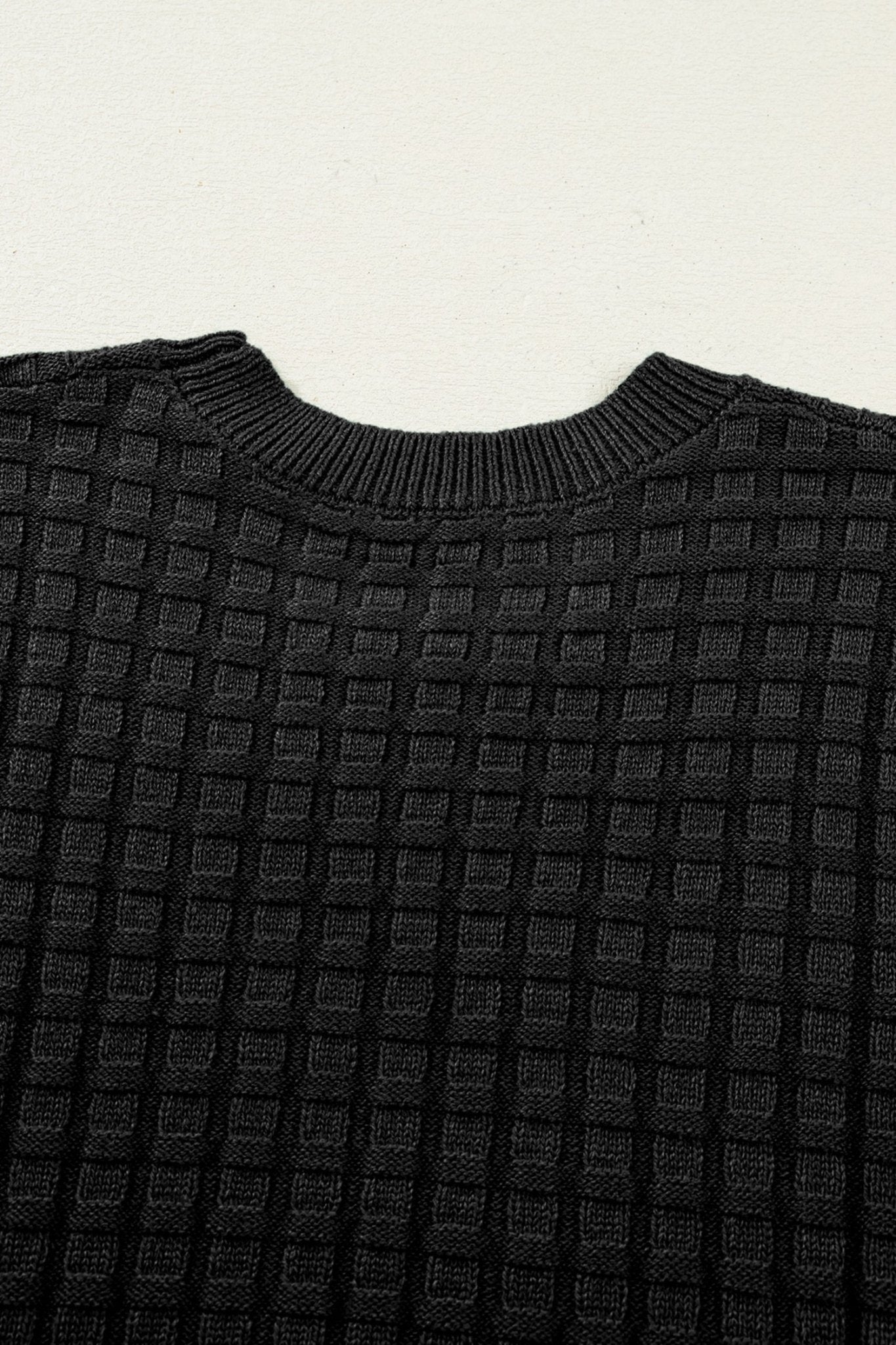 Marina Textured Short Sleeve Sweater - Hello Beautiful BoutiqueShort Sleeve SweatersThreaded Pear