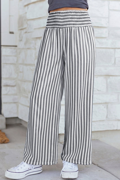Marleigh Waist Loose Summer Pants - Hello Beautiful BoutiquePants & CulotteThreaded Pear
