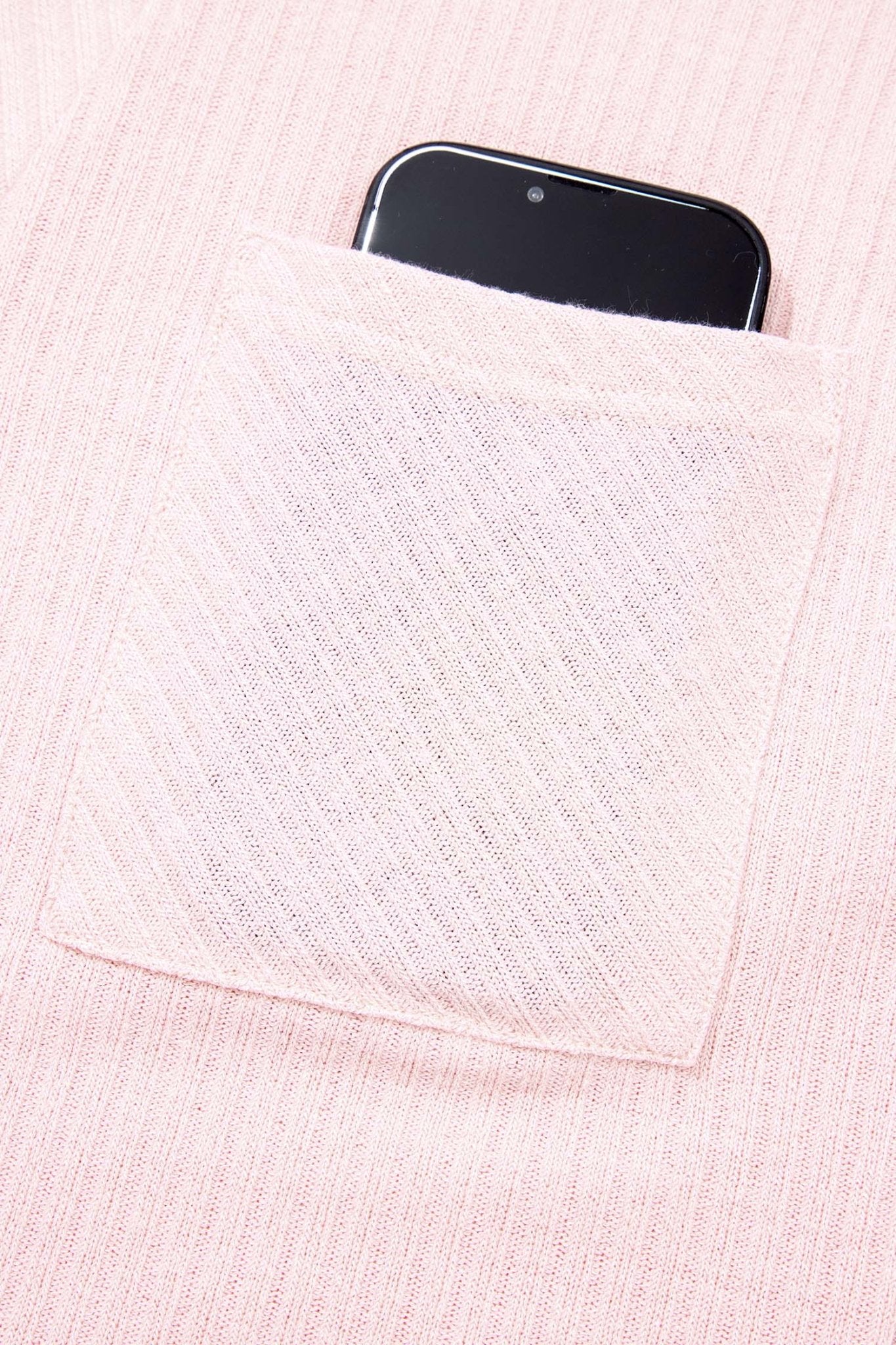 Marley Light Collared Ribbed Tee - Hello Beautiful BoutiqueTops & TeesThreaded Pear